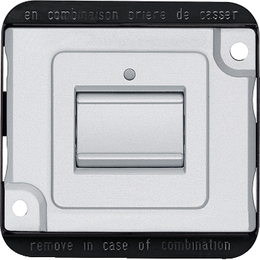 Buton insertie prag control, 2 cai cu lumina de indicare, aluminiu, Anti-vandalism