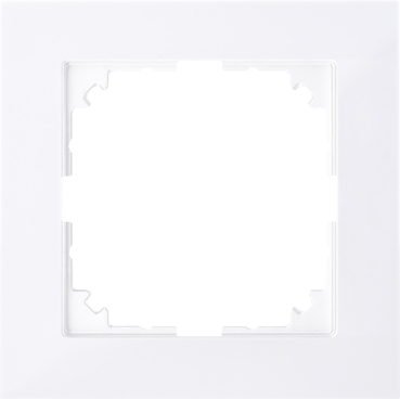 Rama simpla M-Pure, alb activ