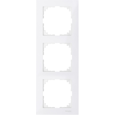 Rama tripla M-Pure, alb polar
