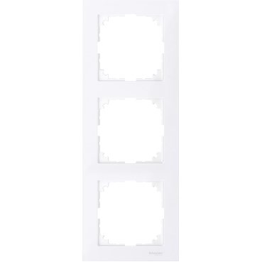 Rama tripla M-Pure, alb activ