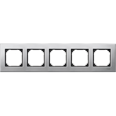 Rama Metalica, 5 Aparate, Argint Platinat, M-Elegance