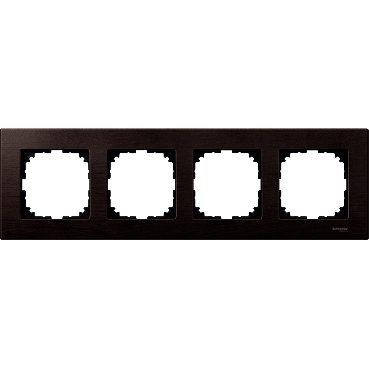 Rama din Lemn, 4 Posturi, Wenge, M Elegance