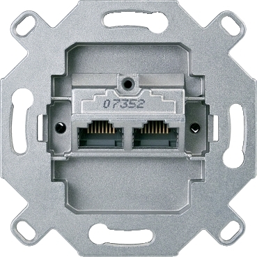 Insertie Rj45  8/8 Cat 6, Alb