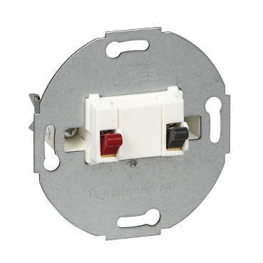 Insertie Conectare Difuzor, 1 Port,Alb Polar
