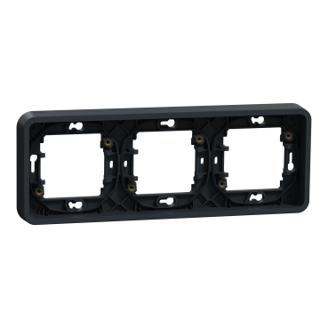 Mureva Styl suport fixare 3 posturi ST, orizontala, gri