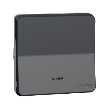 Mureva intrerupator cu revenire,LED, multi, gri