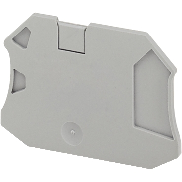 Capac Final Pentru Bloc Terminal Cu Un Singur Nivel, Cu Surub 1X2, 2.2mm