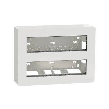 Noua Unica, Post de lucru 2x10m, aparent, alb antibacterian