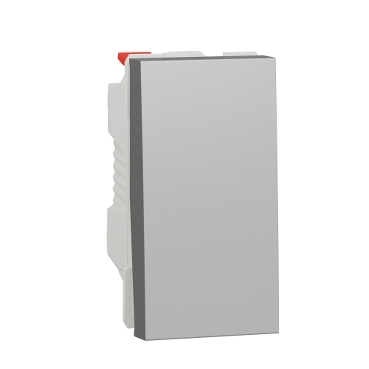 Noua Unica, Intrerupator cap scara 10A 1m, aluminiu Noua Unica, Intrerupator cap scara 10A 1m, aluminiu