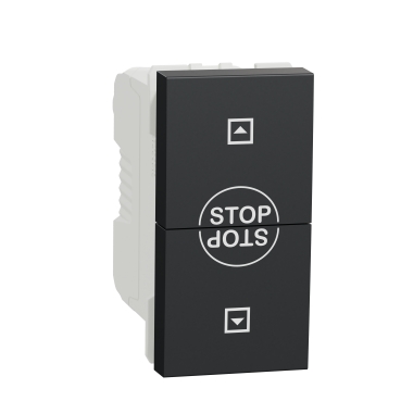 Noua Unica, Intrerupator jaluzele 10A 1m antracit