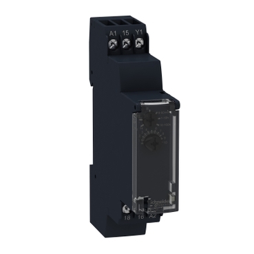 Releu cu temporizare la anclansare, 1S, 100H, 24Vca, 240Vca, 1Id