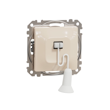 Sedna Design, Intrerupator cu revenire cordon 10A, bej