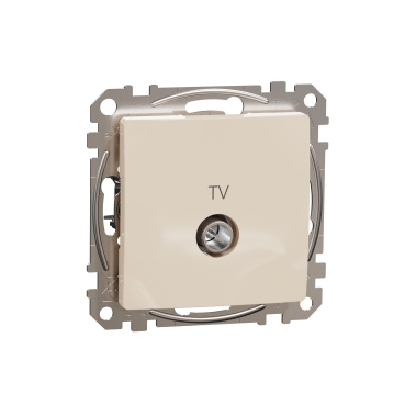 Sedna Design, Priza TV intermediara 7dB, bej