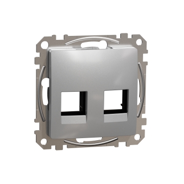 Sedna Design, Placa BLACK RJ45, aluminiu