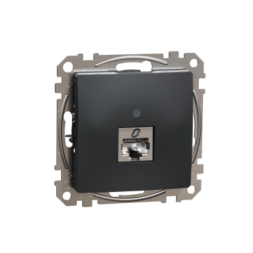 Sedna Design, Priza RJ45 Cat6 STP, antracit