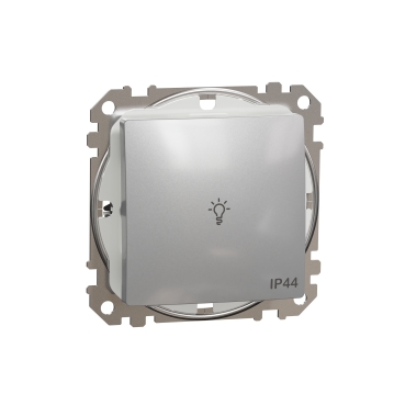 Sedna Design, Intrerupator cu revenire 10A+s IP44, aluminiu