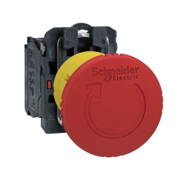 red 40 Emergency stop, switching off pushbutton 22 latching turn release 1NC