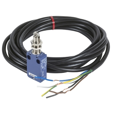 Limitator Xcmd - Piston Cu Rola De Otel M12 - 1No+1Nc - Salt - 1 M Limitator Xcmd - Piston Cu Rola De Otel M12 - 1No+1Nc - Salt - 1 M