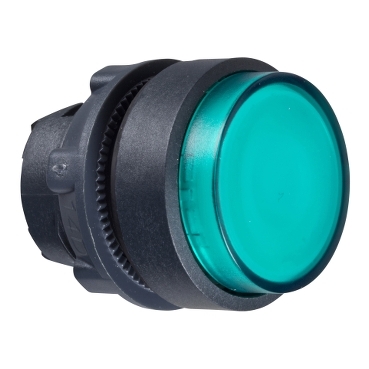 Cap Luminos Aparent, Verde, pentru Butoane 22 cu Revenire pentruLed Integral Cap Luminos Aparent, Verde, pentru Butoane 22 cu Revenire pentruLed Integral