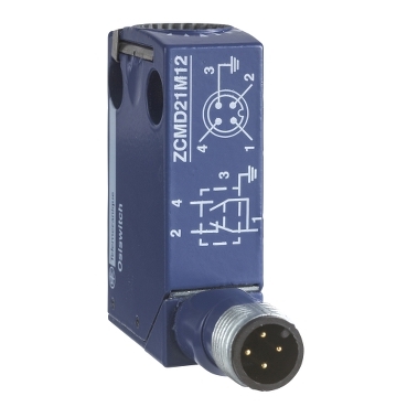Corp Limitator Zcmd - 1No+1Nc - Argintiu - Salt - Conexiune - M12 Corp Limitator Zcmd - 1No+1Nc - Argintiu - Salt - Conexiune - M12